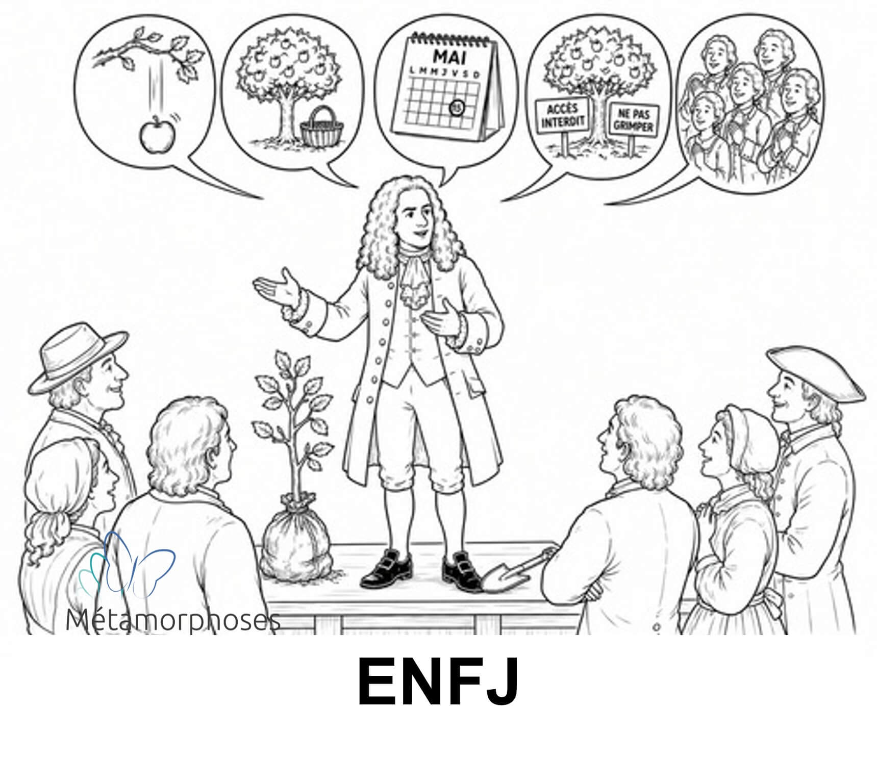 Comment Newton aurait pu r&eacute;agir s'il avait &eacute;t&eacute; un ISTP