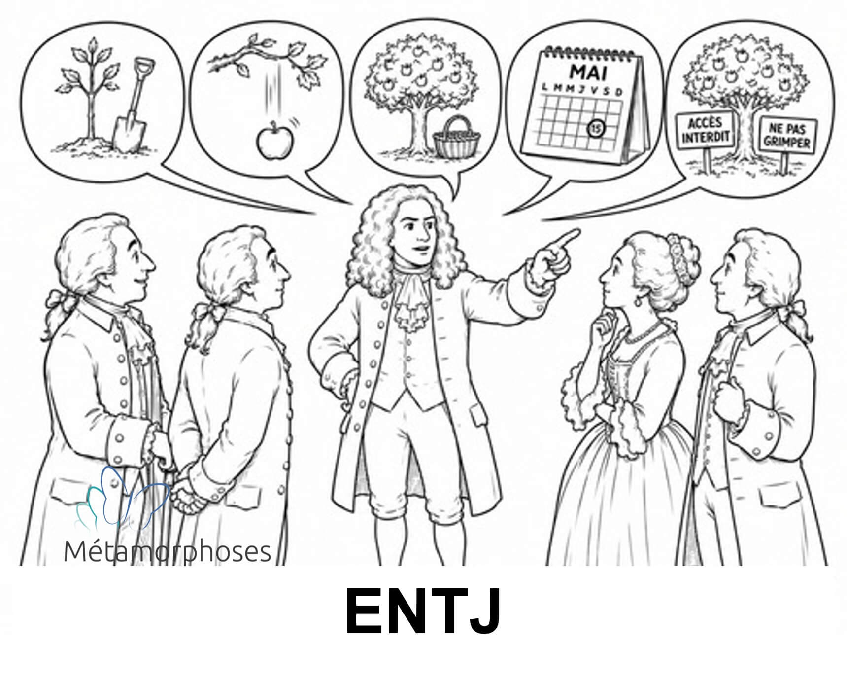 Comment Newton aurait pu r&eacute;agir s'il avait &eacute;t&eacute; un ISTP