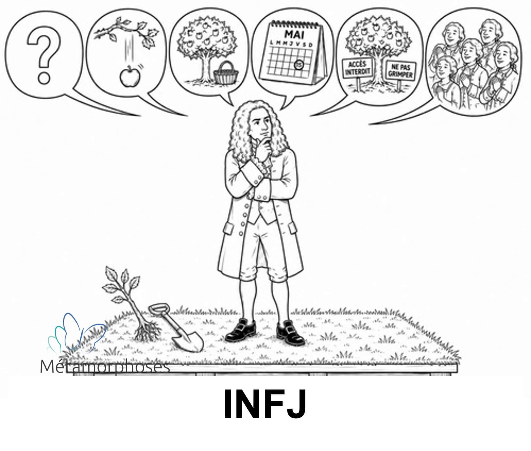 Comment Newton aurait pu r&eacute;agir s'il avait &eacute;t&eacute; un ISTP