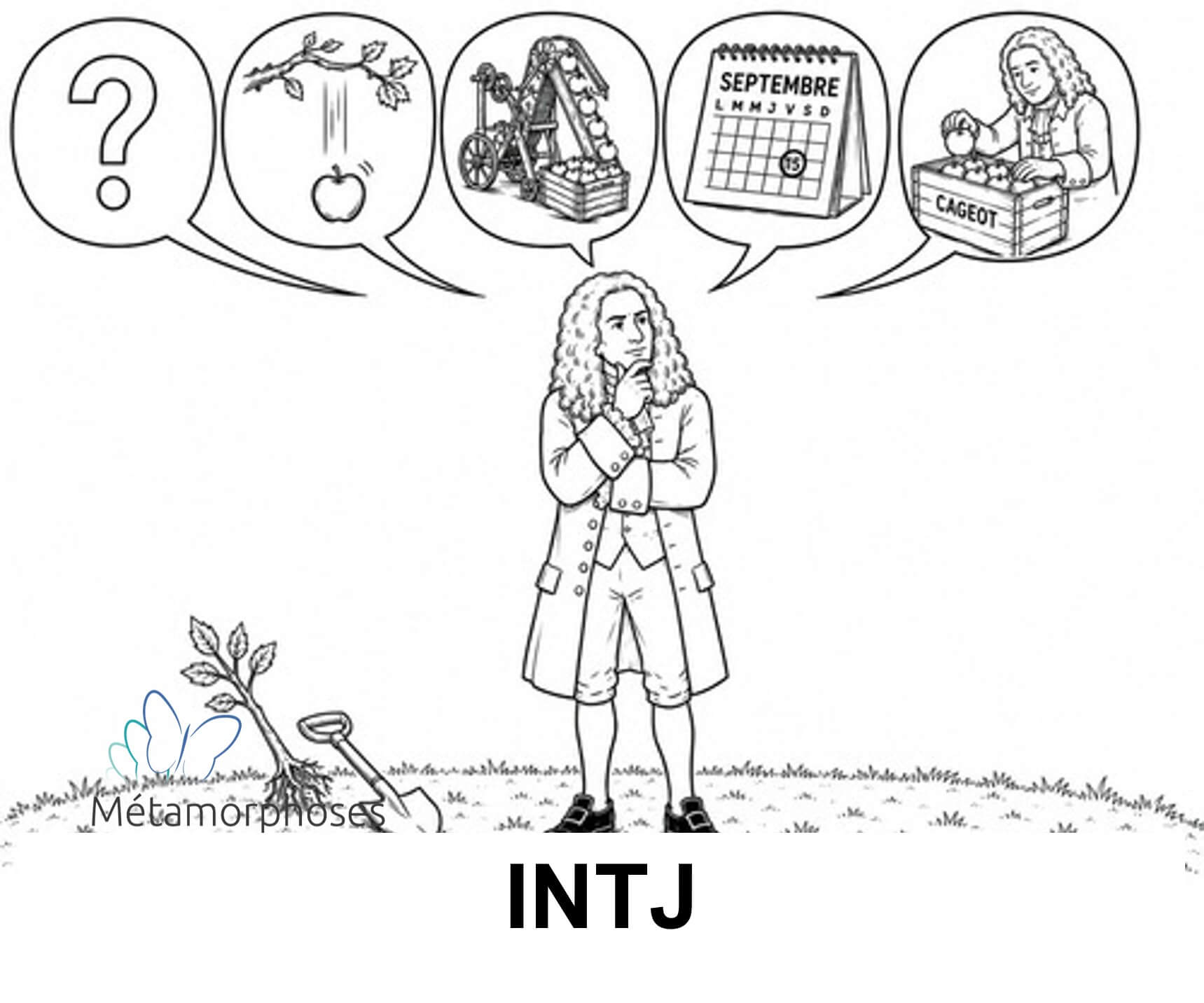 Comment Newton aurait pu r&eacute;agir s'il avait &eacute;t&eacute; un ISTP
